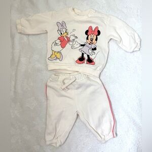 H&M Cream Baby Sweatshirt with Disney Detail